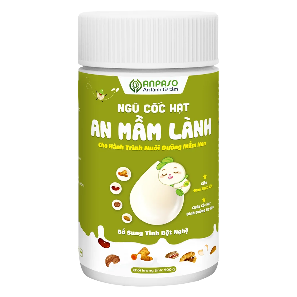 Ngũ cốc hạt An mầm lành Anpaso 500gr