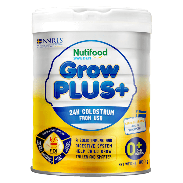 Sữa GrowPLUS+ Sữa non Vàng 800g (0-12 tháng)