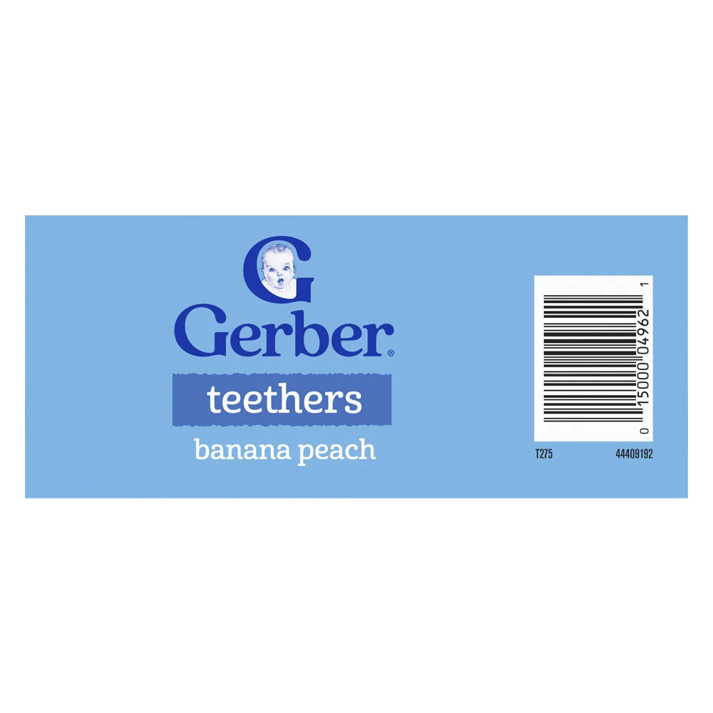 Bánh gạo Gerber vị chuối đào *giao ngẫu nhiên*