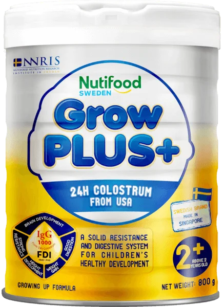 Sữa GrowPLUS+ Sữa Non Vàng 800g (Từ 2 tuổi)