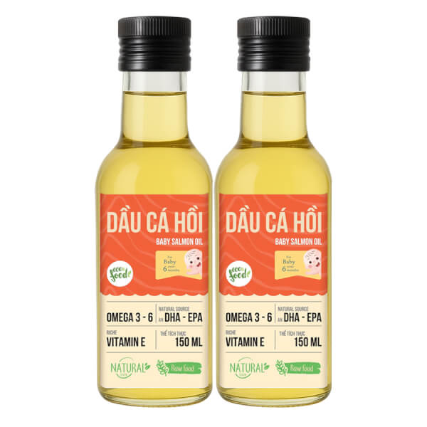 Combo 2 Dầu cá hồi Ecologyfood