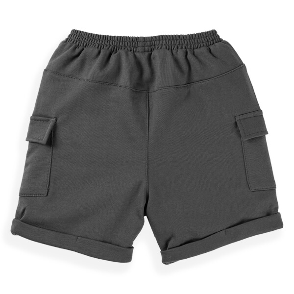 Quần short bé trai Animo HN0724013 (1Y,Xám đậm)