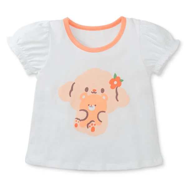 Bộ bé gái áo tay ngắn quần ngắn Animo easy TQ0425002 (1-4Y)