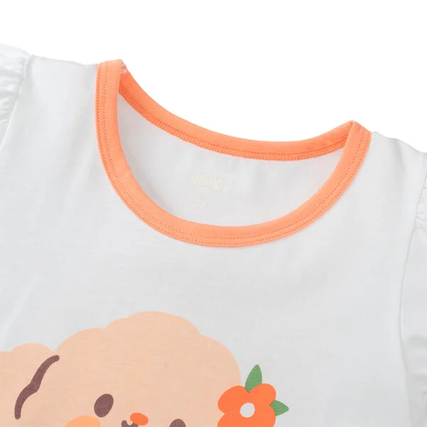 Bộ bé gái áo tay ngắn quần ngắn Animo easy TQ0425002 (1-4Y)