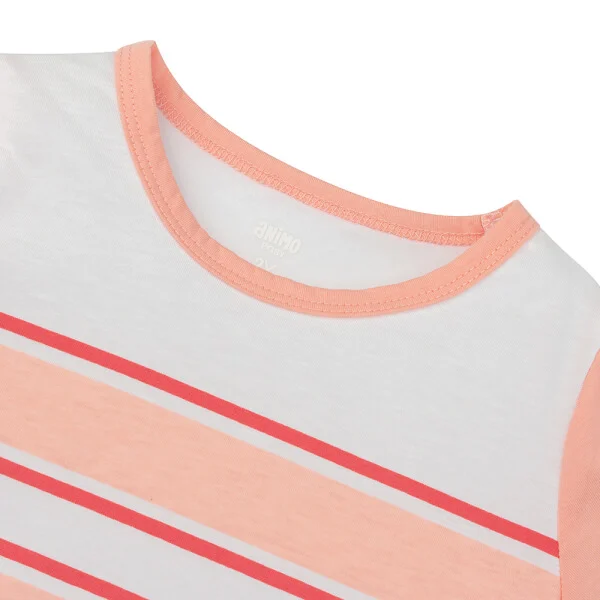 Bộ bé gái áo tay ngắn quần ngắn Animo easy TQ0425002 (1-4Y)