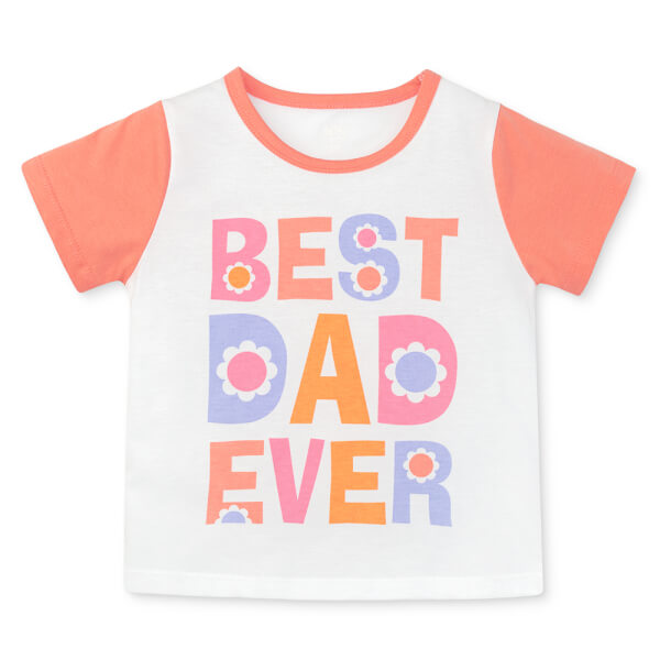 Bộ bé gái ngắn Animo Easy TX0625027 (1-4Y,Trắng-hồng,TT02)