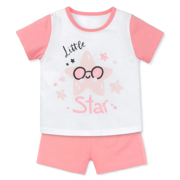 Bộ bé gái áo tay ngắn quần ngắn Animo easy TQ0225002 (1-4Y)