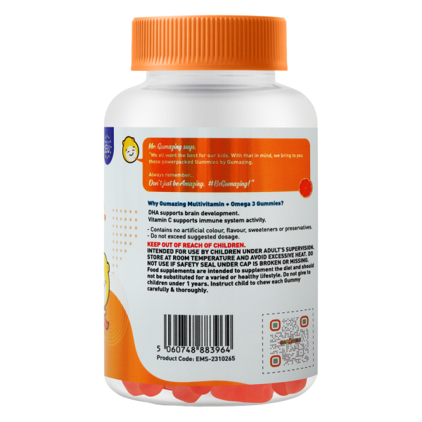 TPBS Gumazing Multivitamin + Omega 3 Gummies