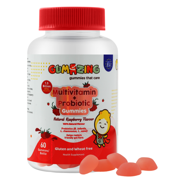 TPBS Gumazing Multivitamin + Probiotic Gummies