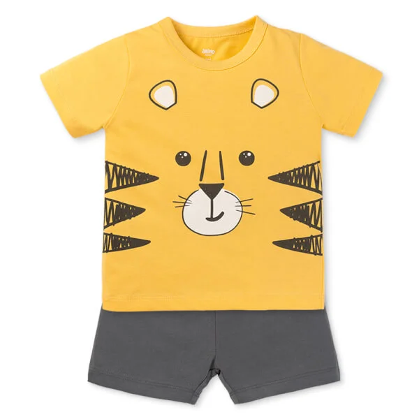 Bộ bé trai áo tay ngắn quần ngắn Animo easy (1-4Y) HN0425008