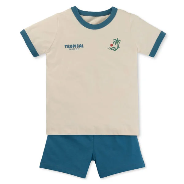 Bộ bé trai áo tay ngắn quần ngắn Animo easy (1-4Y) HN0425008