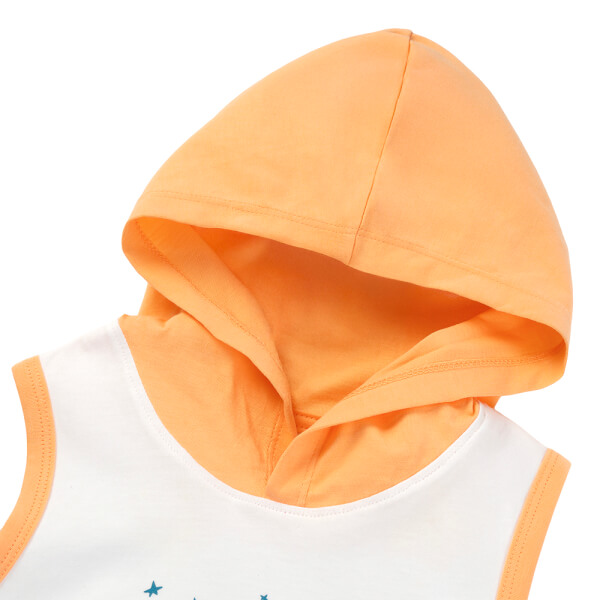 Bộ bé gái ngắn BST Aloha Animo TX0425072 (1-6Y,Cam-be,TT02)