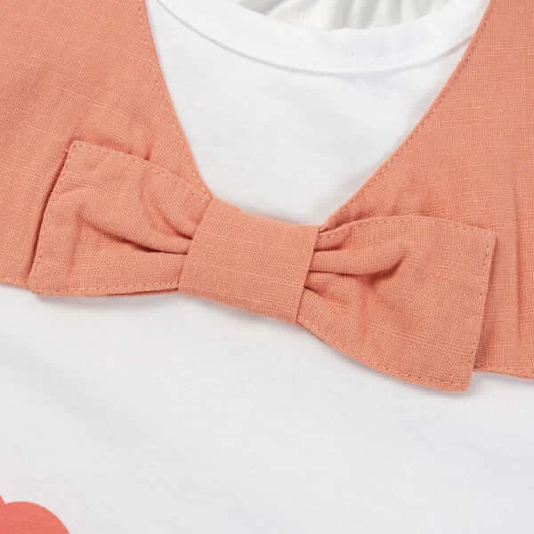 Bộ bé gái áo tay ngắn quần ngắn aloha Animo (1-6Y) TX0425070