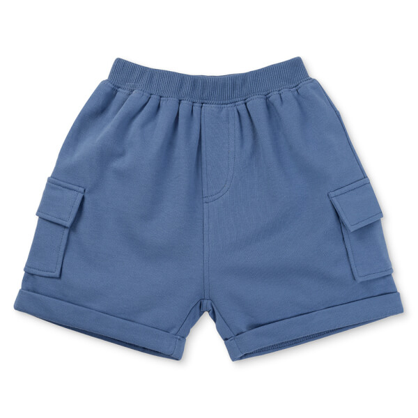 Bộ bé trai ngắn sơ mi Bst Aloha Animo HN0625007 (1-6Y,Cam-dương,TT01)