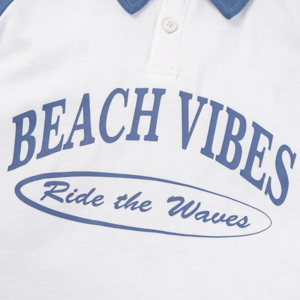 Bộ bé trai áo tay ngắn quần ngắn aloha Animo (1-6Y) HN0625004