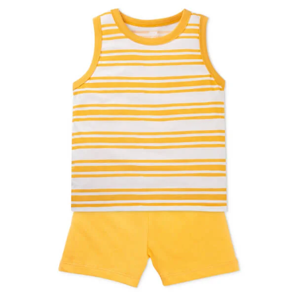 Bộ bé trai áo sát nách quần ngắn Animo easy (1-4Y) HN0525041