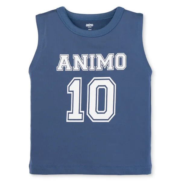 Bộ bé trai áo sát nách quần ngắn Animo easy (1-4Y) HN0525041