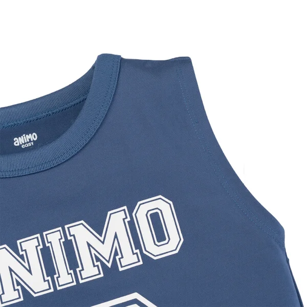 Bộ bé trai áo sát nách quần ngắn Animo easy (1-4Y) HN0525041