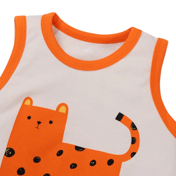 Bộ bé trai áo sát nách quần ngắn Animo easy (1-4Y) HN0525041