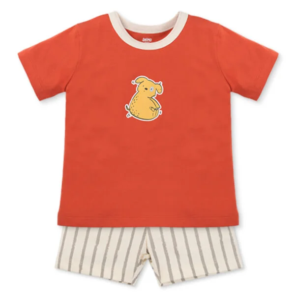 Bộ bé trai áo tay ngắn quần ngắn Animo easy (1-4Y) HN0525052