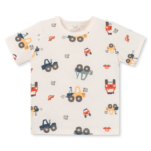 Bộ bé trai ngắn Animo Easy HN0725013 (1-4Y,Dương-kem,TT02)