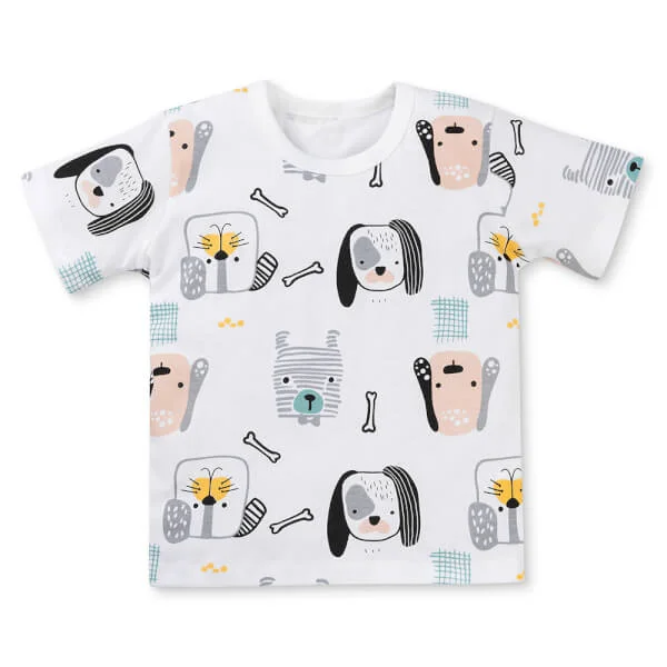 Bộ bé trai áo tay ngắn quần ngắn Animo easy (1-4Y) HN0525044