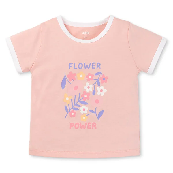 Áo bé gái tay ngắn Animo easy (1-4Y) TX0625030