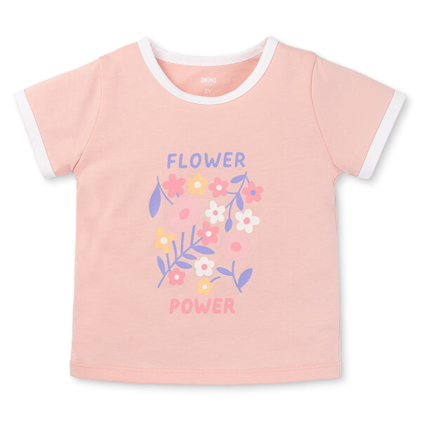 Áo bé gái tay ngắn Animo easy (1-4Y) TX0825074