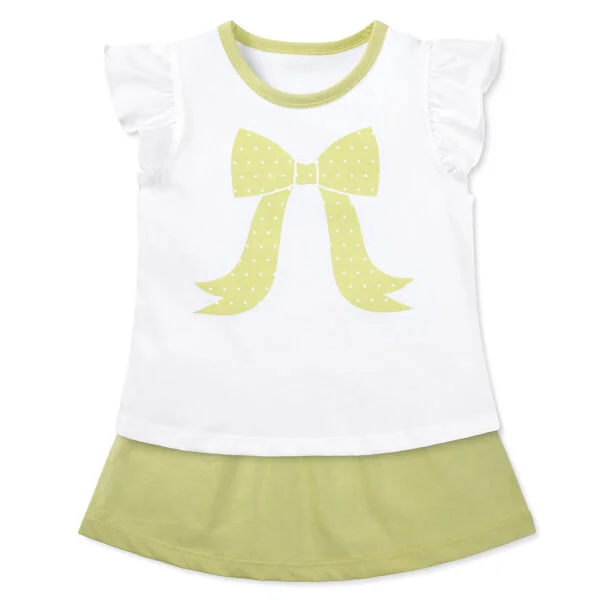 Bộ bé gái áo tay ngắn chân váy Animo easy (1-4Y) TX0625023