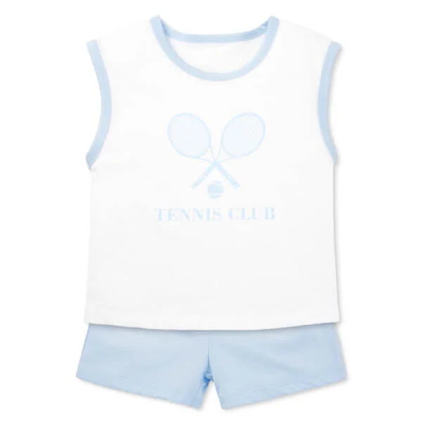 Bộ bé gái áo sát nách quần ngắn Animo easy (1-4Y) TX0625026