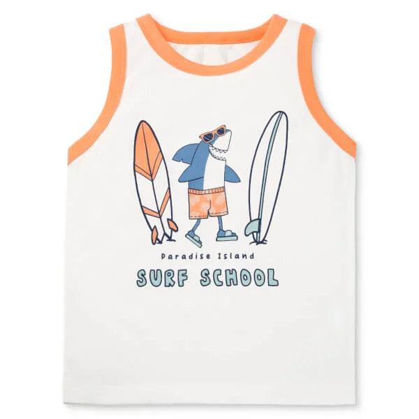 Bộ bé trai áo sát nách quần ngắn Animo easy (1-4Y) HN0725011