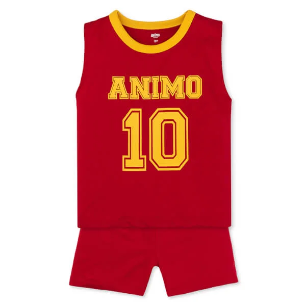 Bộ bé trai áo sát nách quần ngắn Animo easy (1-4Y) HN0725011