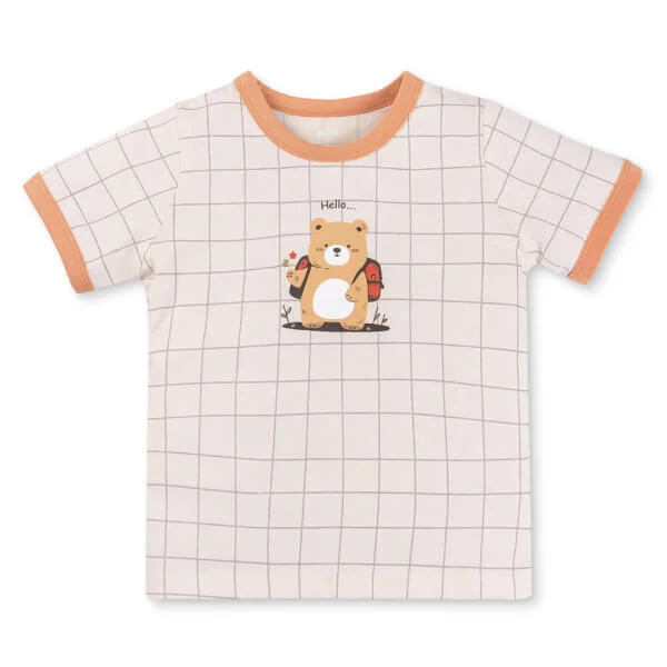 Bộ bé trai áo tay ngắn quần ngắn Animo easy (1-4Y) HN0725015