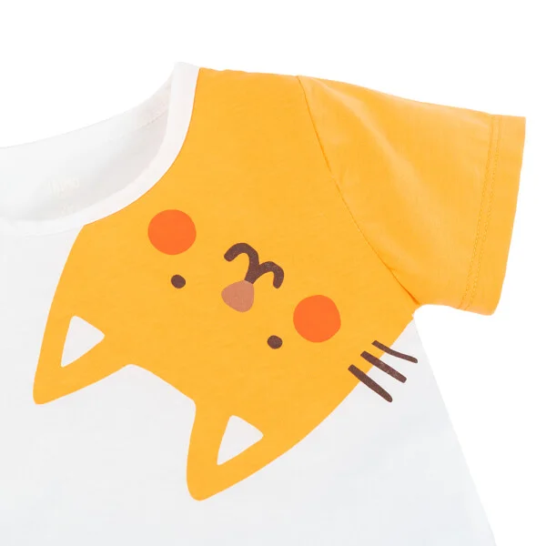 Bộ bé gái áo tay ngắn quần ngắn Animo easy (1-4Y) TX0825053