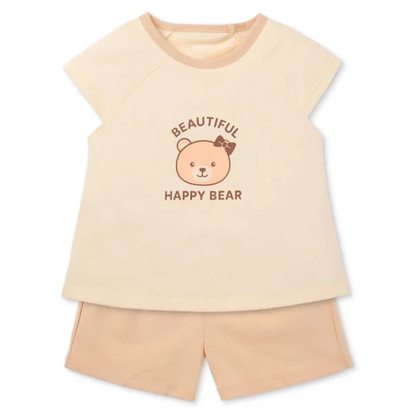 Bộ bé gái áo tay ngắn quần ngắn Animo easy (1-4Y) TX0825053