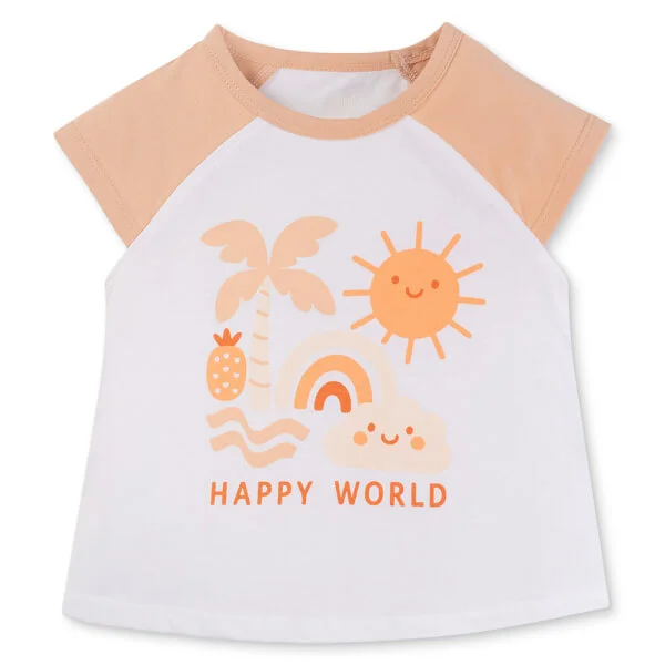 Bộ bé gái áo tay ngắn quần ngắn Animo easy (1-4Y) TX0825053