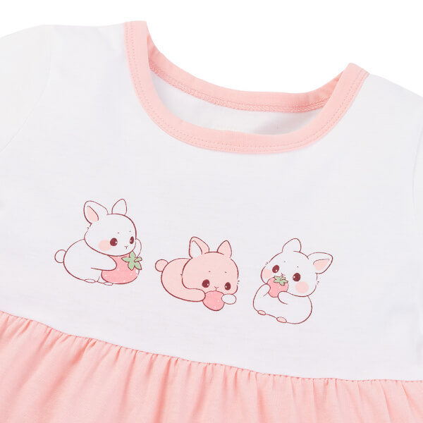 Đầm bé gái Animo Easy LU0625020 (1-4Y,Be-cam sữa,TT02)