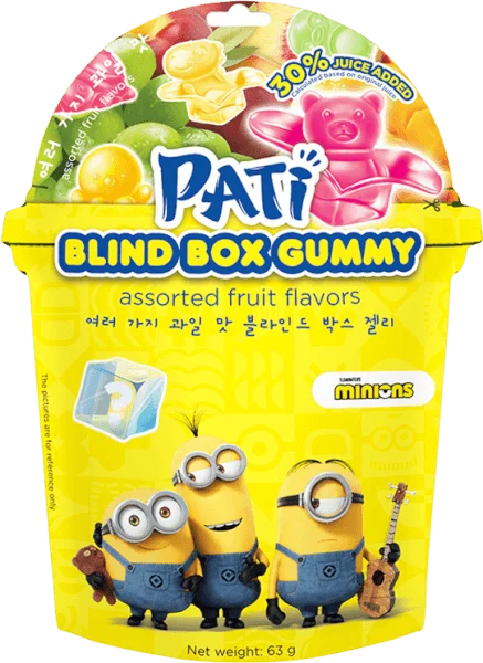 Kẹo dẻo trái cây bất ngờ PATI mix vị