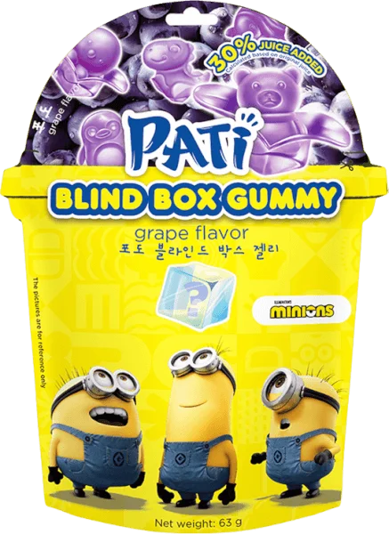 Kẹo dẻo trái cây bất ngờ PATI vị nho