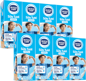 Quà tặng khi mua Combo 2 Sữa tươi tiệt trùng ít đường Dutch Lady 180ml (Lốc 4 hộp)