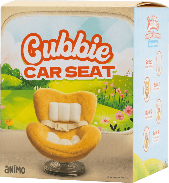 QT Animo_Ghế ngồi ô tô Gấu Cubbie N
