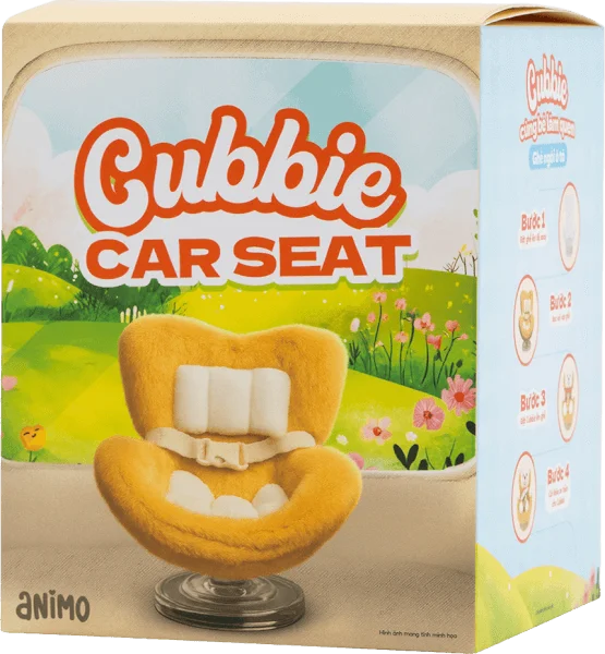 QT Animo_Ghế ngồi ô tô Gấu Cubbie N