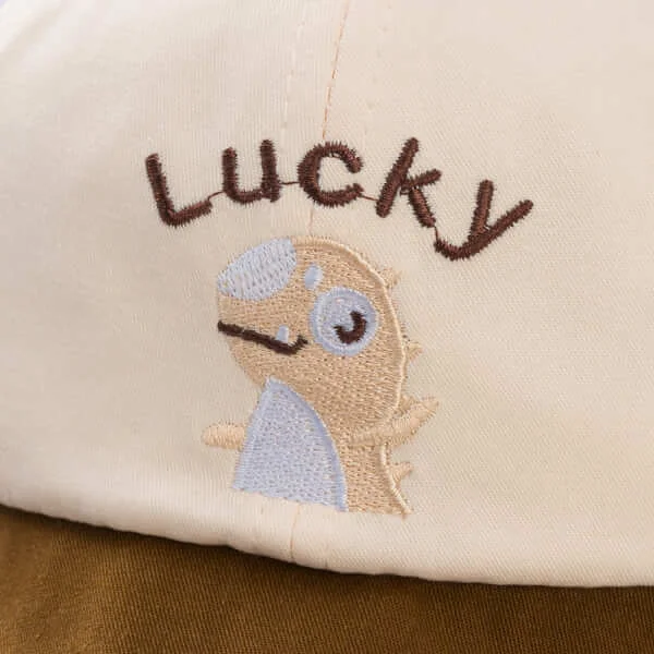 Nón lưỡi trai bé trai 1-3Y Animo A2507_JK022 (50cm, màu Trắng-Nâu)