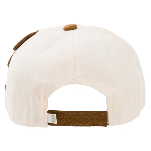 Nón lưỡi trai bé trai 1-3Y Animo A2507_JK022 (50cm, màu Trắng-Nâu)