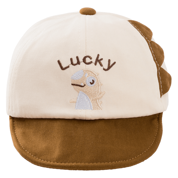 Nón lưỡi trai bé trai 1-3Y Animo A2507_JK022 (50cm, màu Trắng-Nâu)