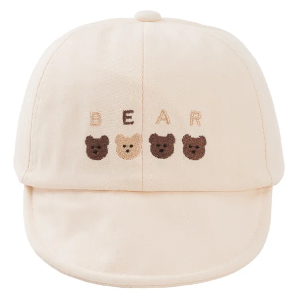 Nón lưỡi trai bé trai 1-3Y Animo A2507_JK019 (50cm, màu Kem)