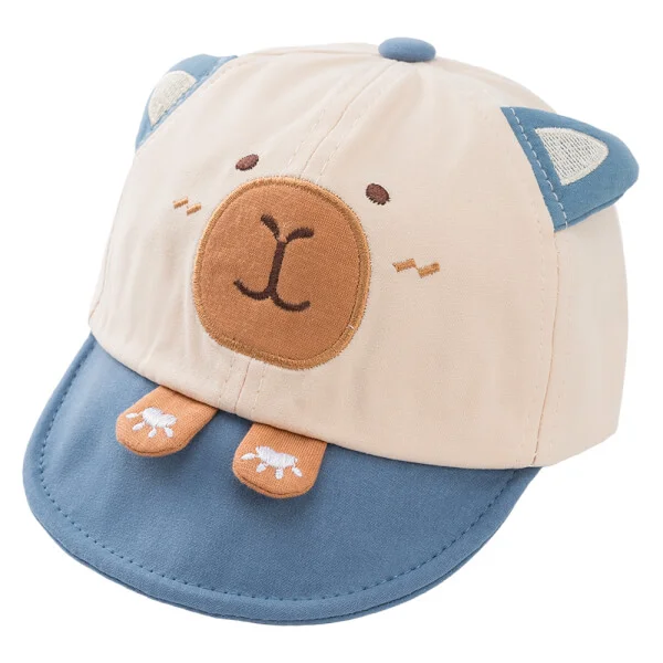 Nón lưỡi trai bé trai 1-3Y Animo A2507_JK018 (48cm, màu Be - Xanh)