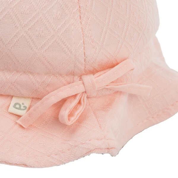 Nón vành tròn bé gái 1-3Y Animo A2507_JK015 (50cm,Hồng)