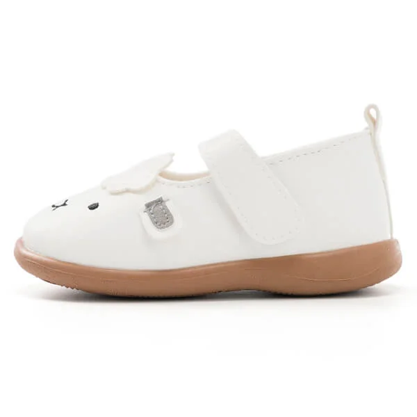 Giày bé gái Animo A2507_JK007 (size 17-19-21, màu Trắng)