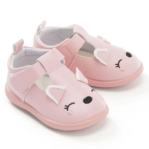 Giày bé gái Animo A2507_JK006 (size 17-19-21-23, màu Hồng)